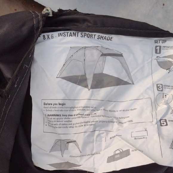 Instant Sport Shade Tent - Picture 1 of 2
